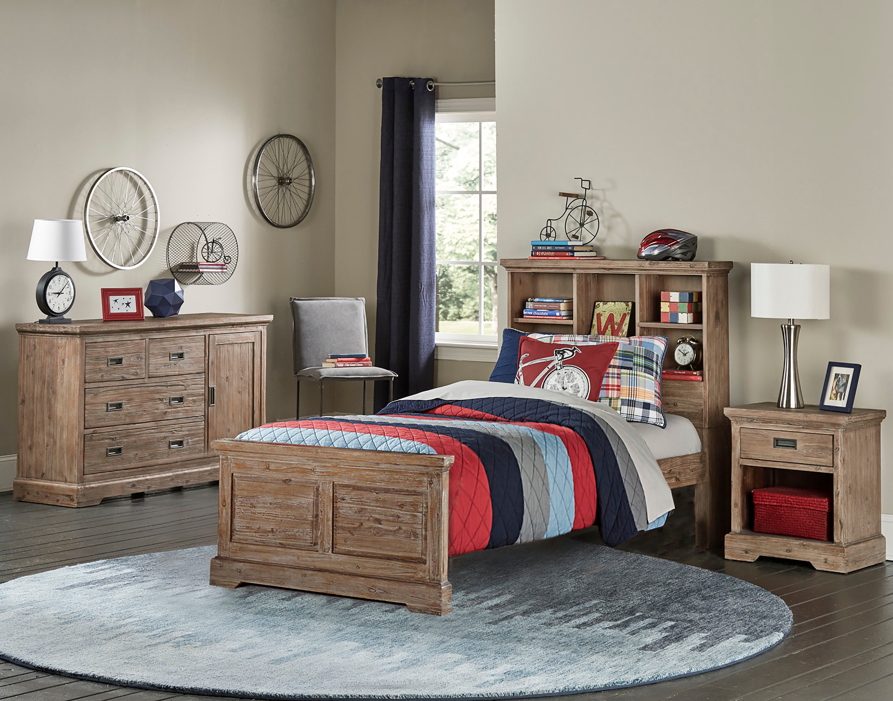 Ashley furniture girl twin sales bed